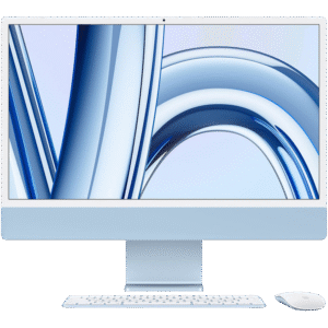 Apple iMac "M1" 8 CPU/7 GPU/2 Ports 24"Inch Blue ( A2439)
